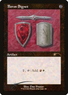 Boros Signet Secret Lair Drop - Retro Frame